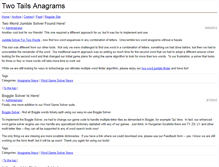 Tablet Screenshot of anagrams.mytwotails.com
